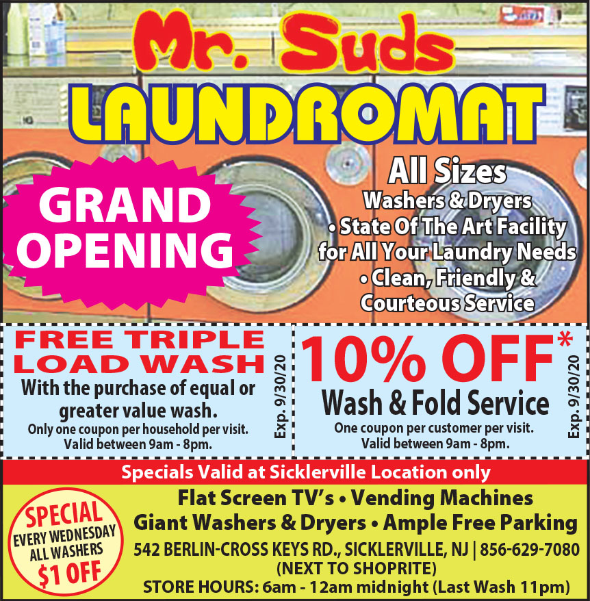 SPECIAL EVERY WEDNESDAY ALL WASHERS ON 1 OFF Online Printable