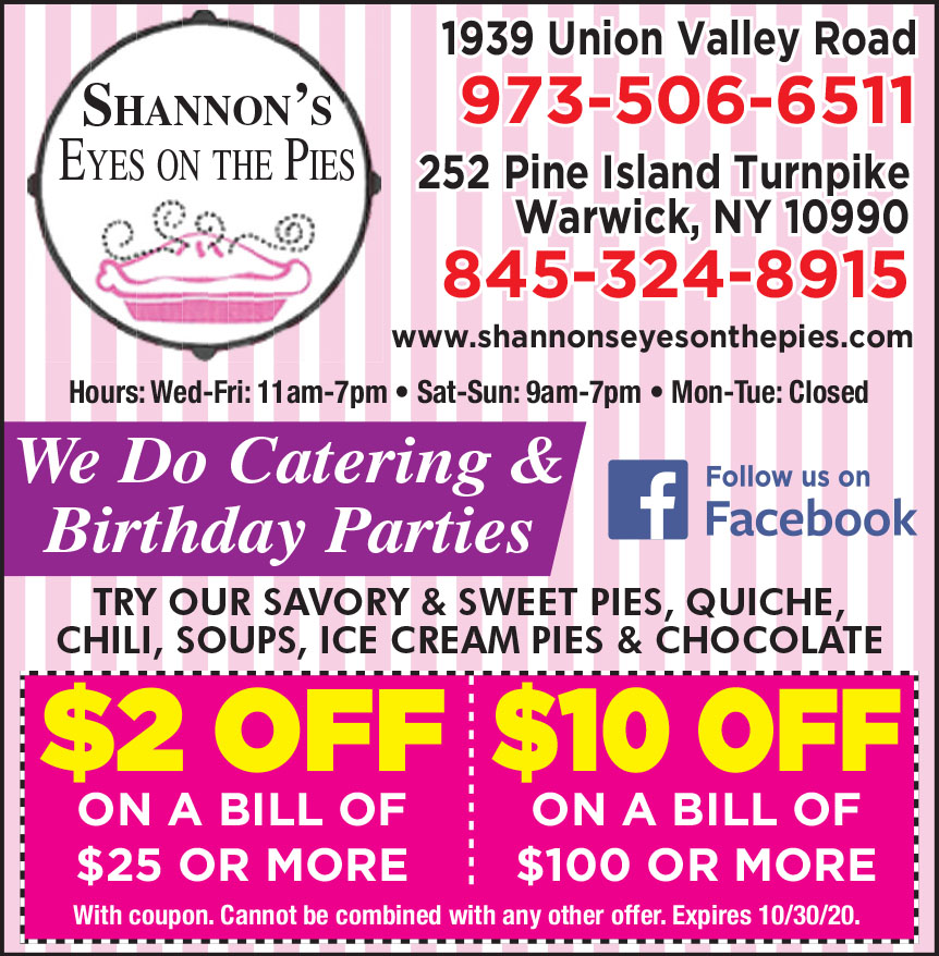 SHANNONS EYES ON THE PIES