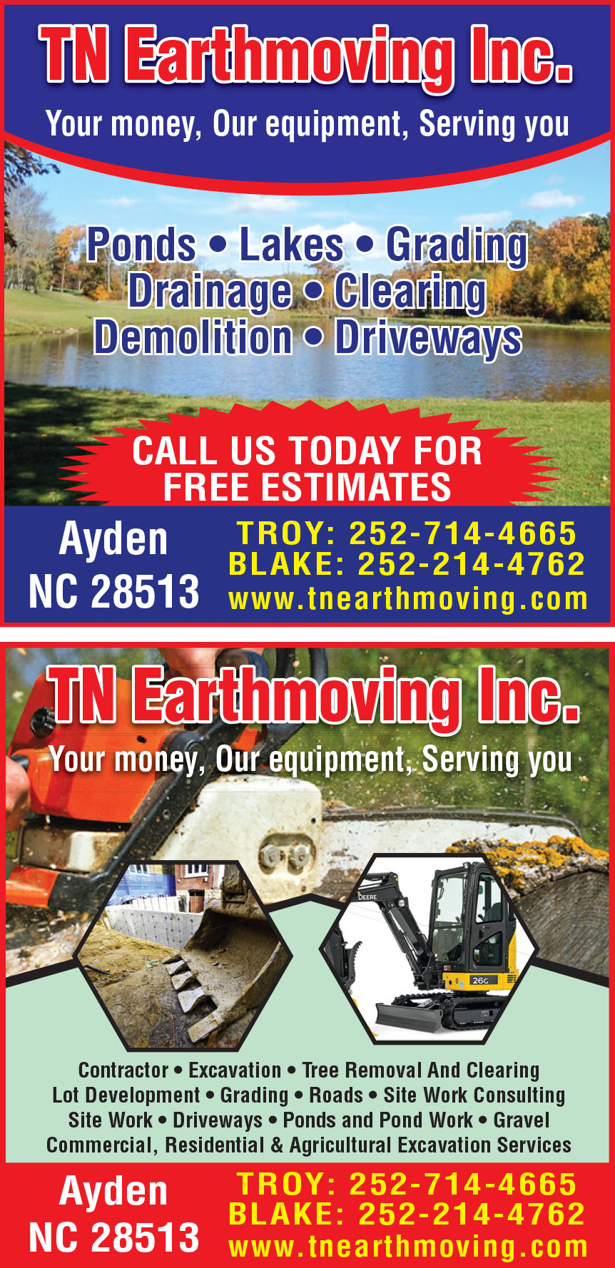 TN EARTHMOVING