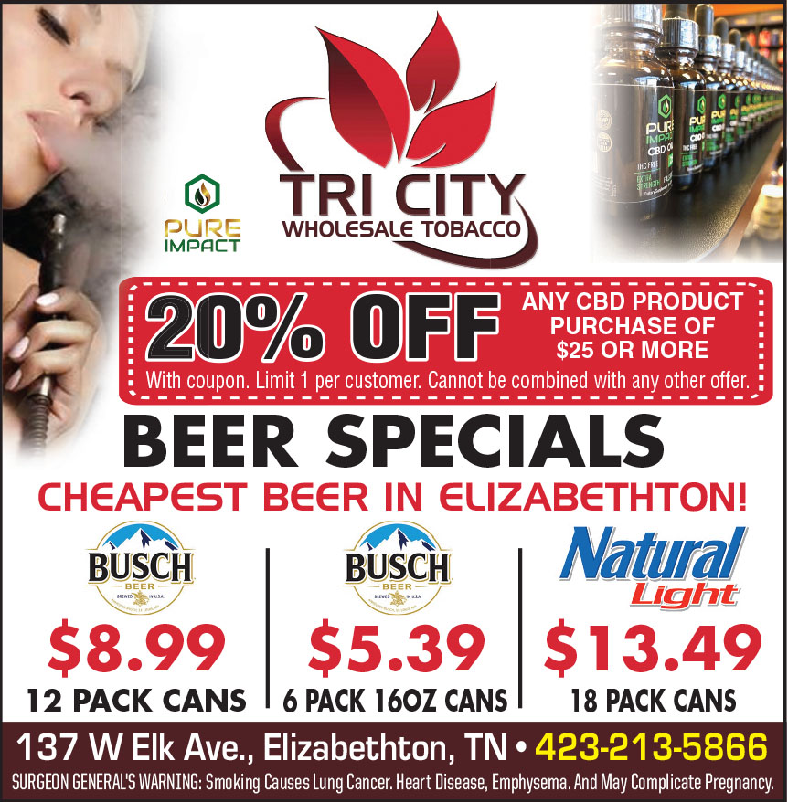 TRI CITY WHOLESALE TOBACC