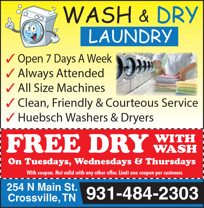 WASH AND DRY LAUNDRY