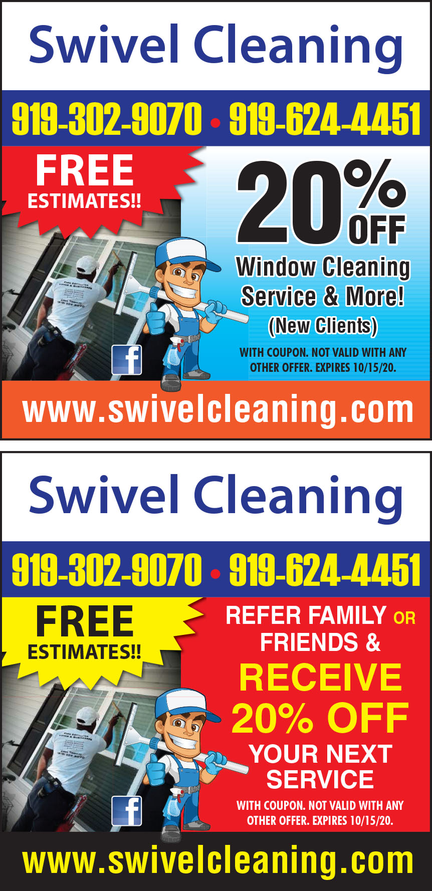 SWIVEL CLEANING