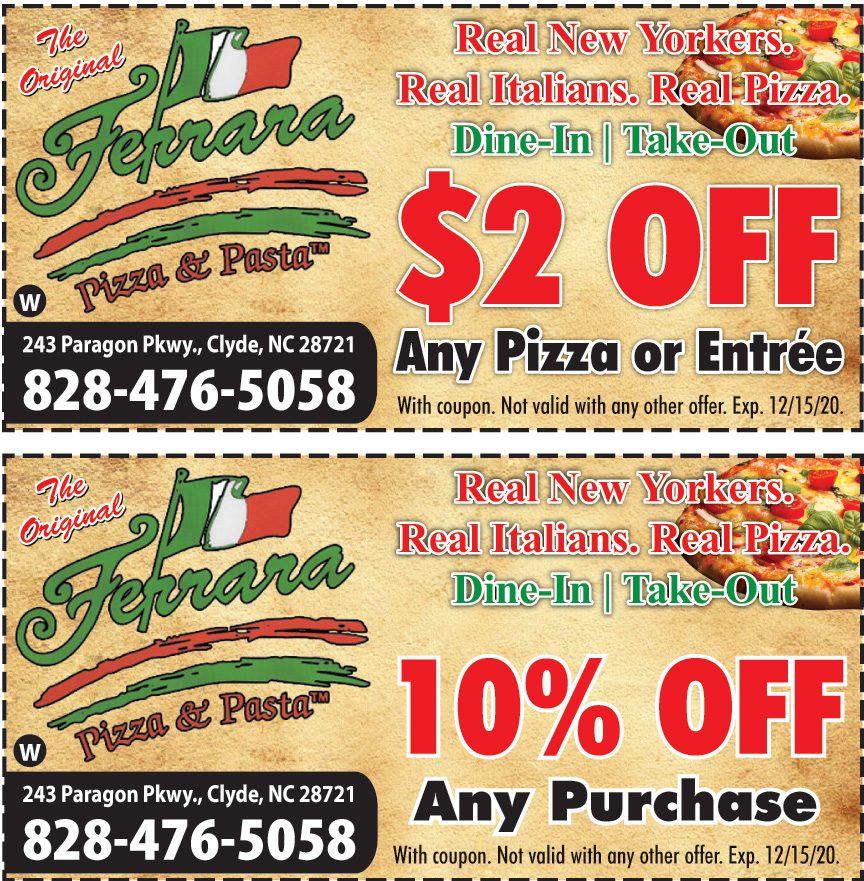 2 OFF ON ANY PIZZA OR ENTREE Online Printable Coupons USA Local