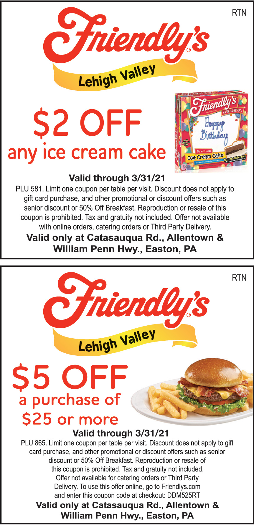 2 OFF ON ANY ICE CREAM CAKE Online Printable Coupons USA Local Free