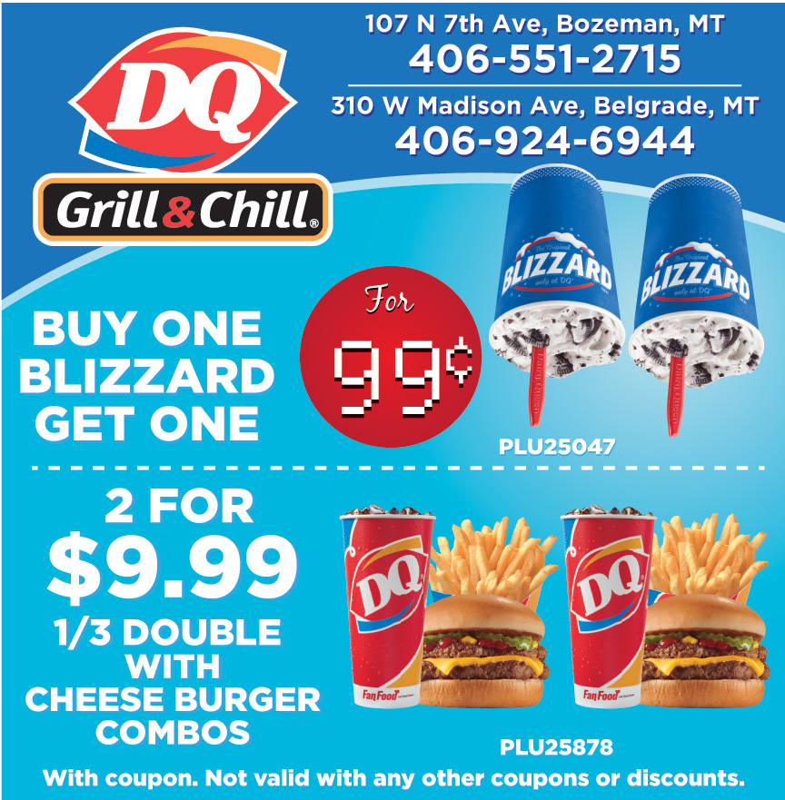 BUY ONE BLIZZARD GET ONE FOR 99? Online Printable Coupons USA Local