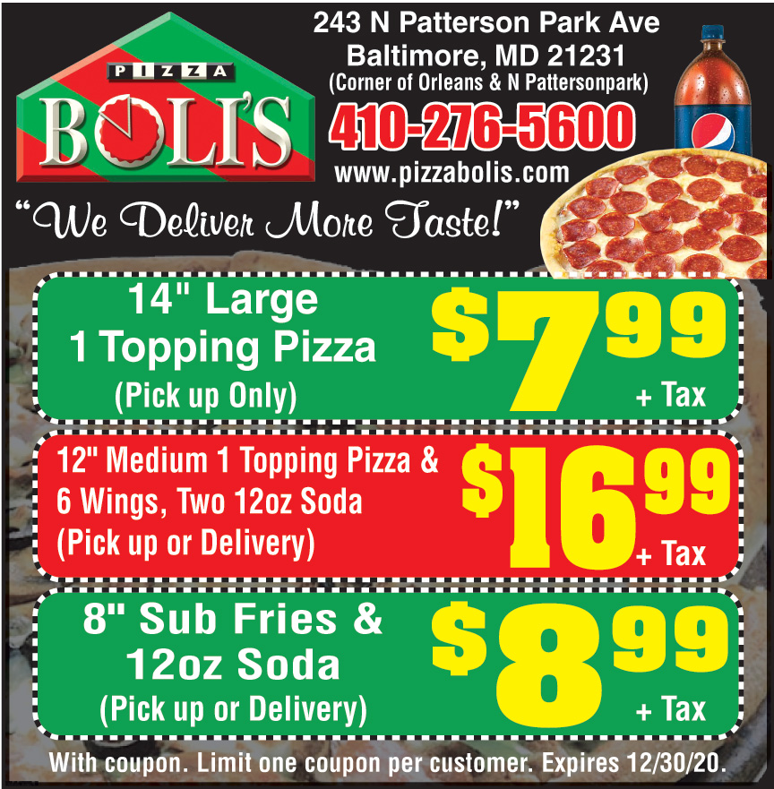 14" LARGE 1 TOPPING PIZZA FOR 7.99+TAX Online Printable Coupons USA