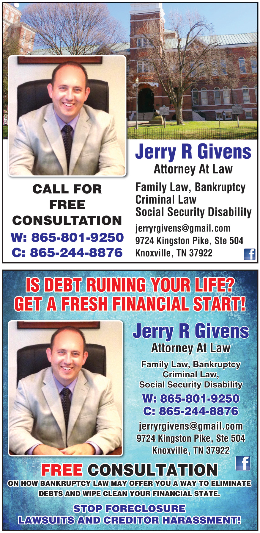 JERRY GIVENS ATTORNEY