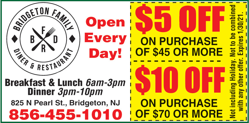 BRIDGETON FAMILY DINER