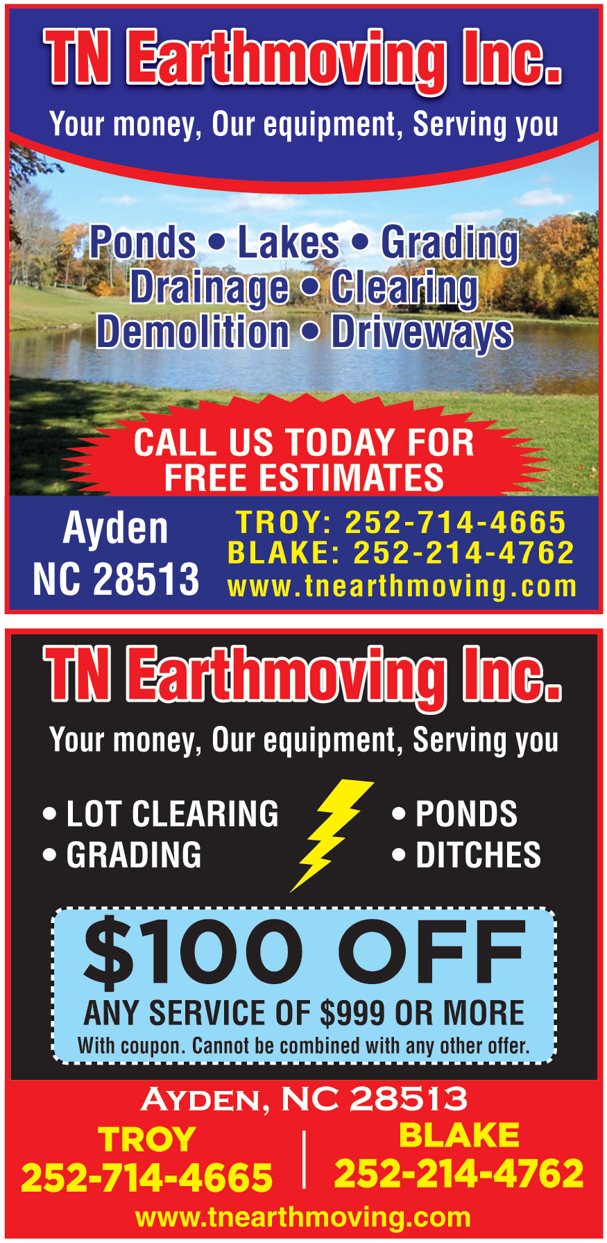 TN EARTHMOVING