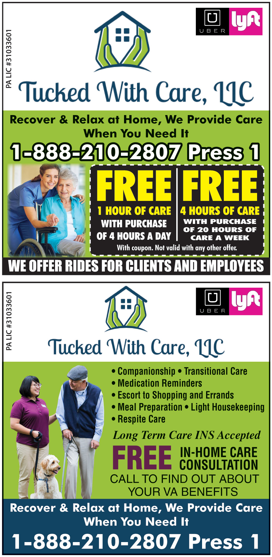 TUCKED WITH CARE LLC