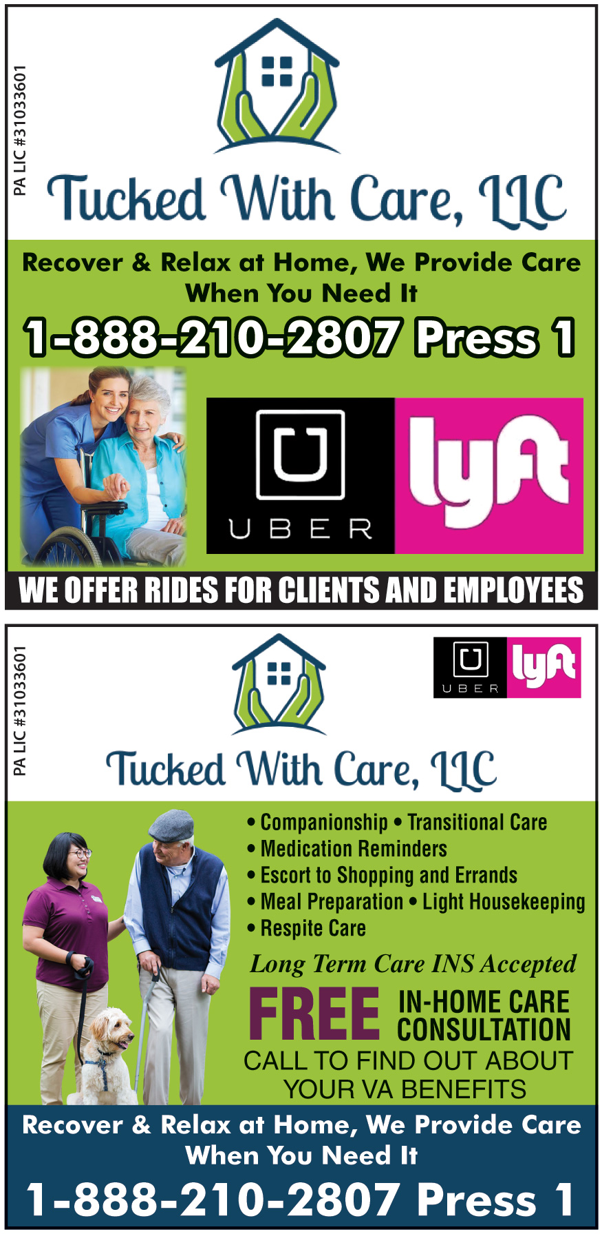 TUCKED WITH CARE LLC