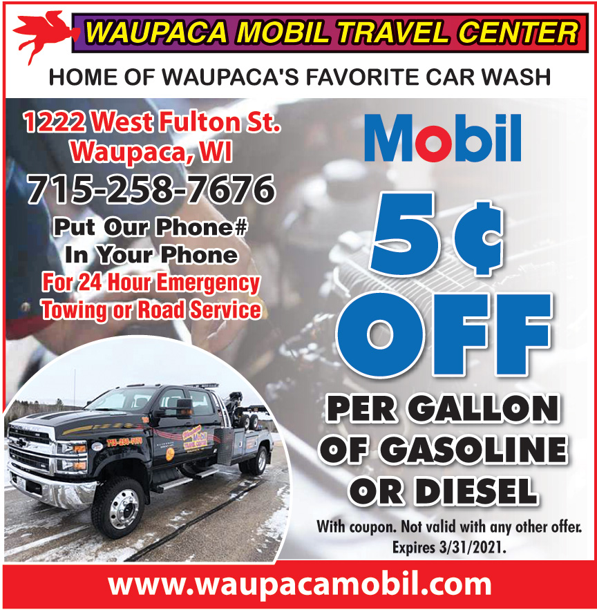 WAUPACA MOBIL TRAVEL