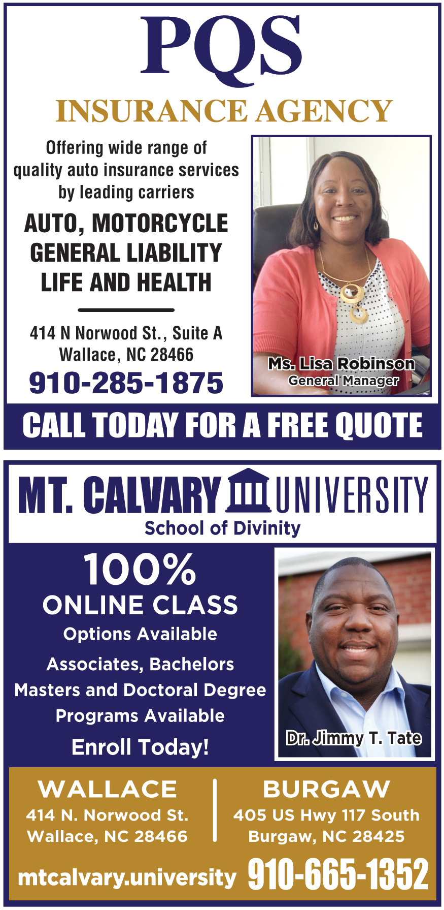 PQS INSURANCE AGENCY