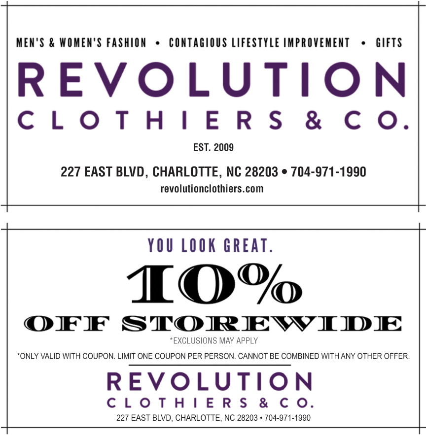 REVOLUTION CLOTHIERS AND