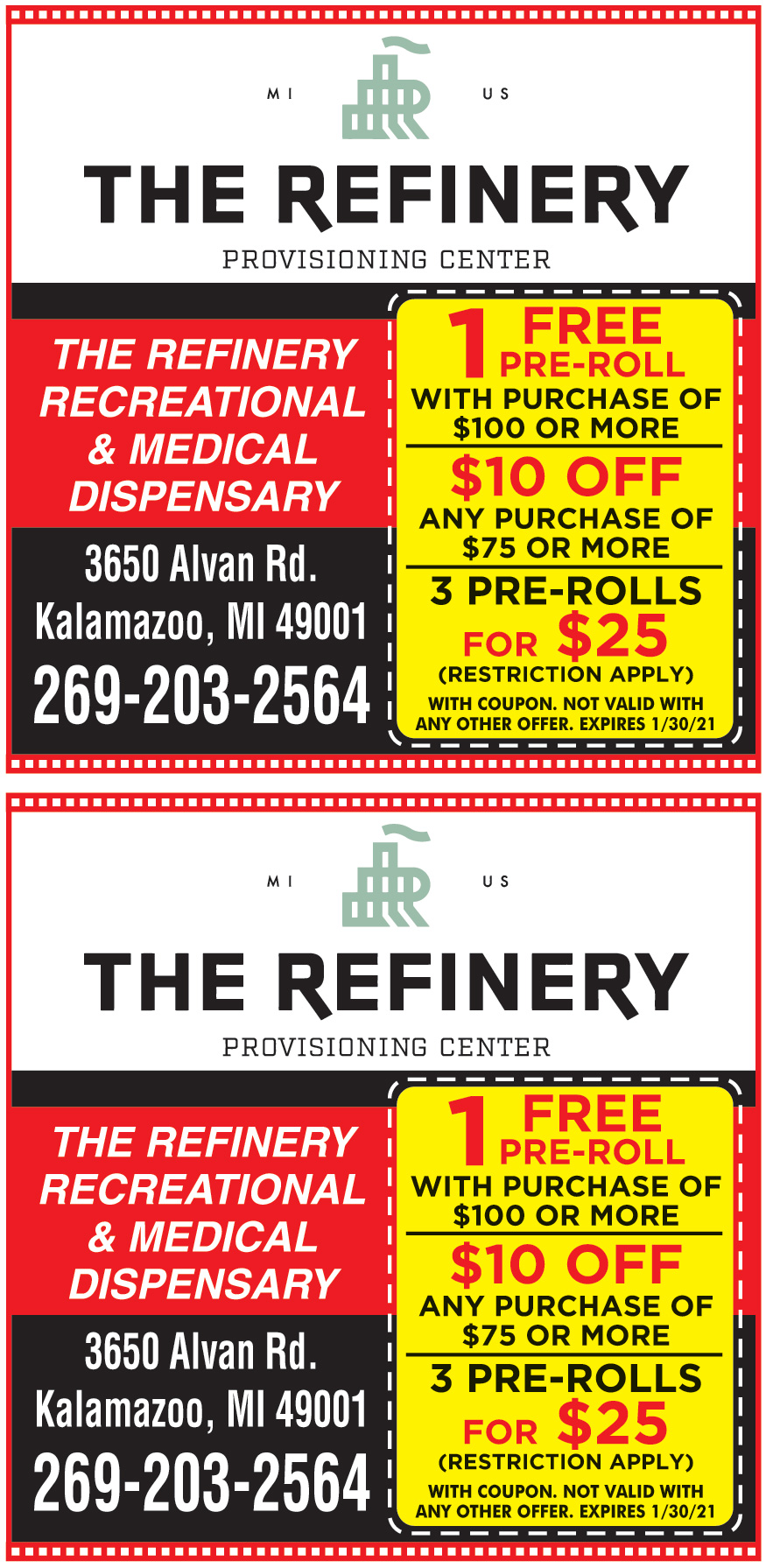 THE REFINE MICHIGAN CO