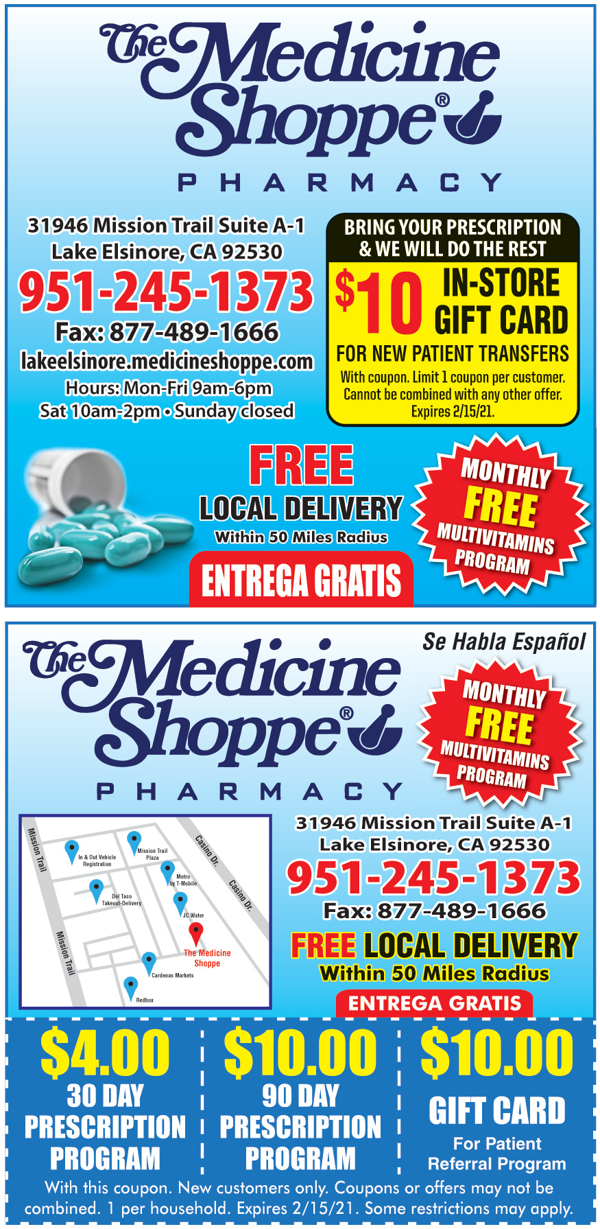 THE MEDICINE SHOPPE