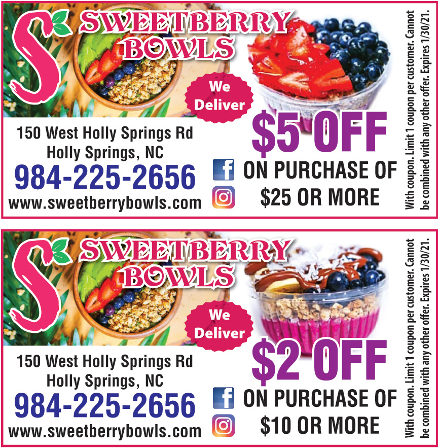 SWEETBERRY BOWLS