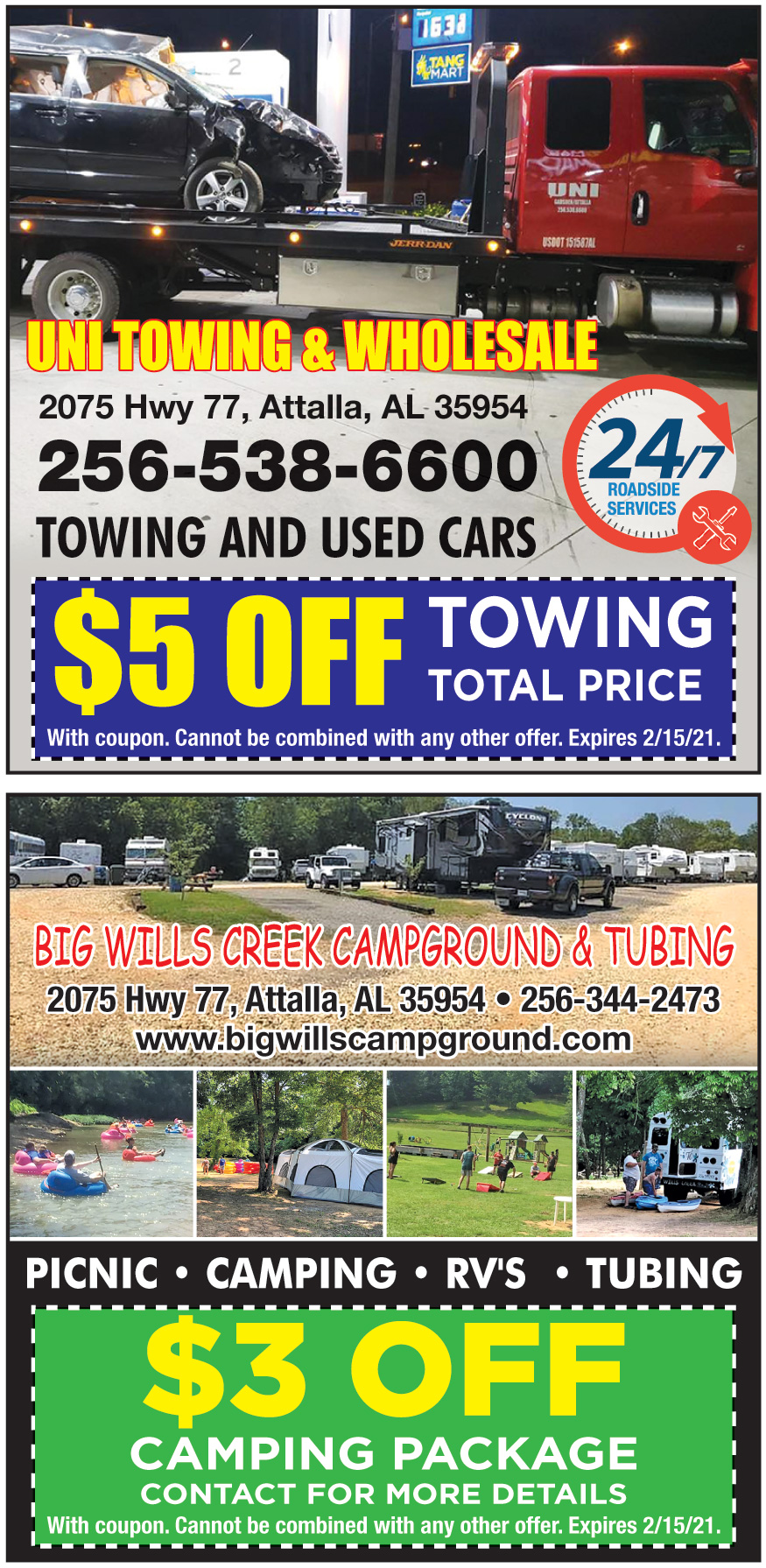 $5 OFF ON TOWING TOTAL PRICE | Online Printable Coupons: USA Local Free ...