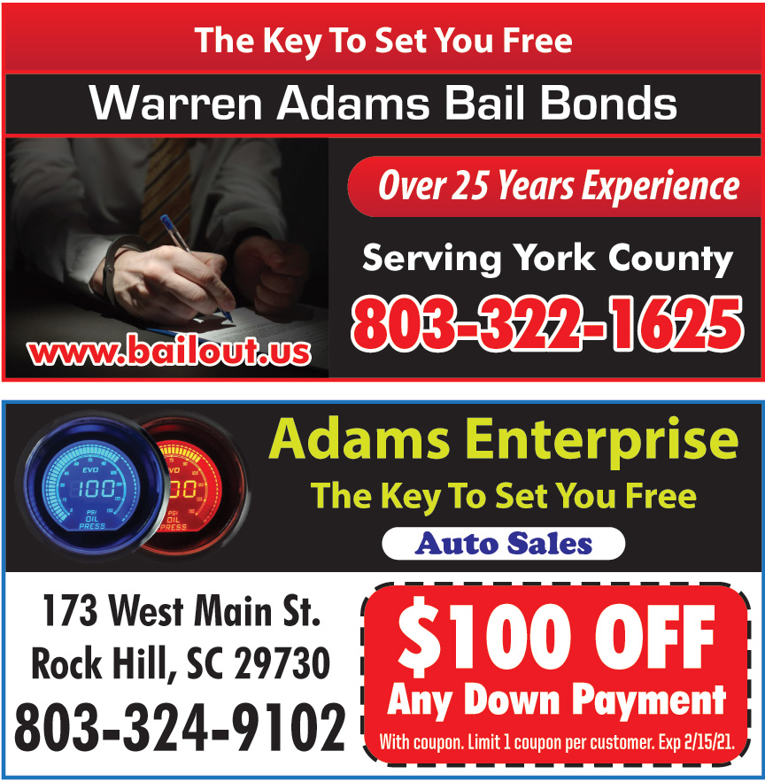 WARREN ADAMS BAIL BONDS