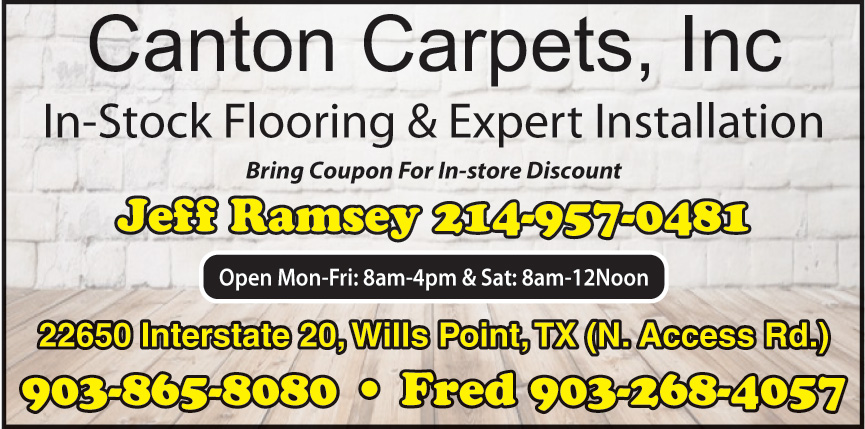 CANTON CARPETS INC