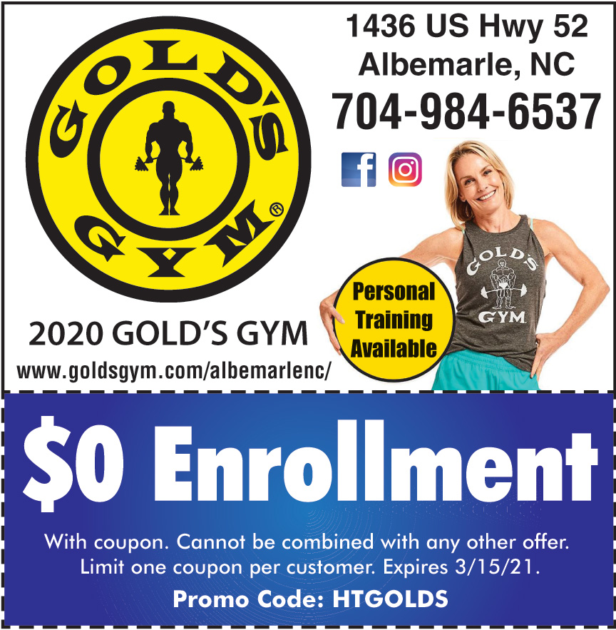 GOLDS GYM ALBEMARLE