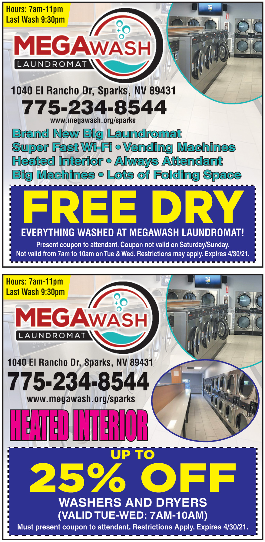 UPTO 25% OFF ON WASHERS AND DRYERS | Online Printable Coupons: USA ...