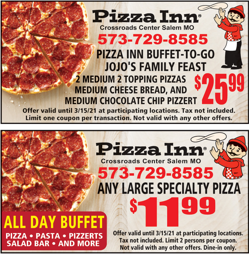 LARGE 3 TOPPING PIZZA FOR 9.99 Online Printable Coupons USA Local