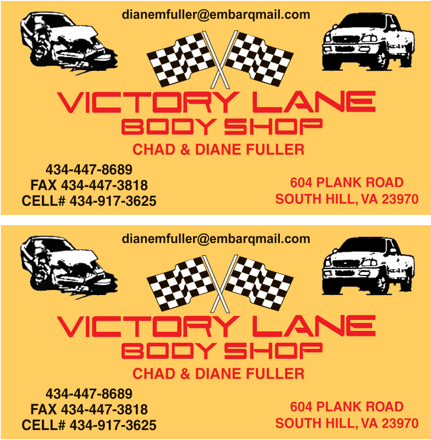 VICTORY LANE BODY SHOP