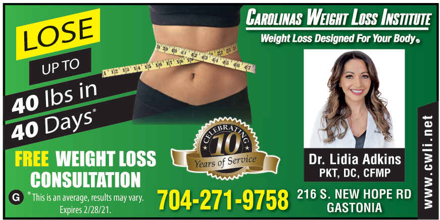 CAROLINAS WEIGHT LOSS INS