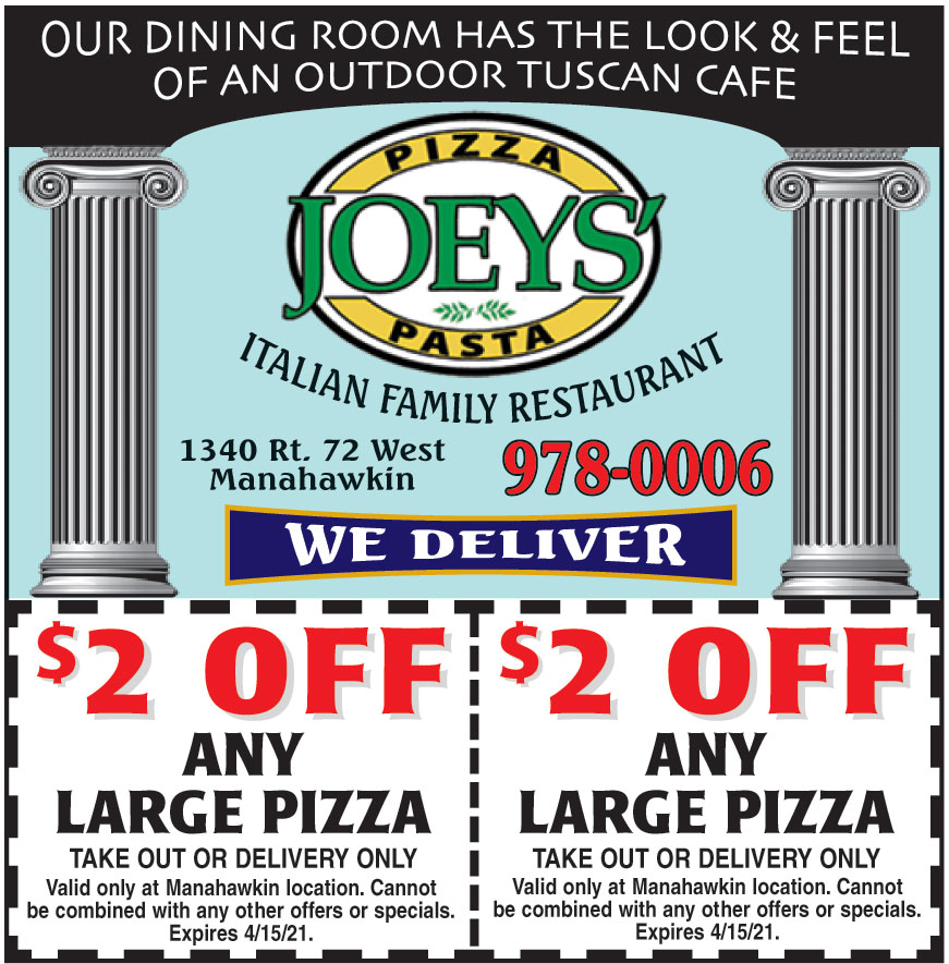 JOEYS PIZZA AND PASTA
