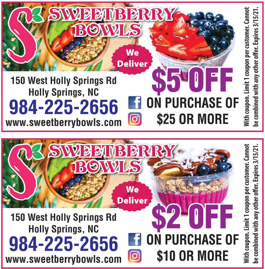 SWEETBERRY BOWLS