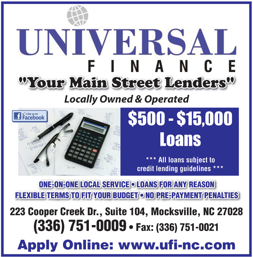 UNIVERSAL FINANCE