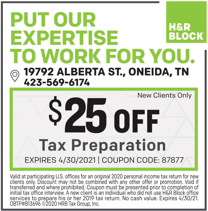  25 OFF ON TAX PREPARATION Online Printable Coupons USA Local Free 