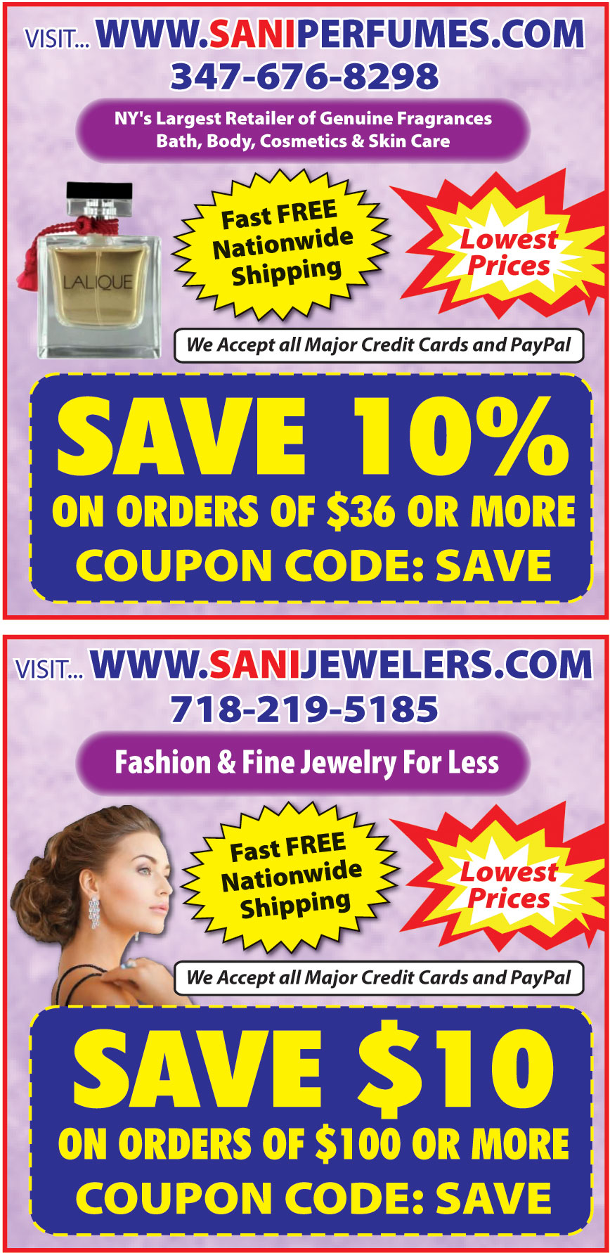 SANI PERFUMES