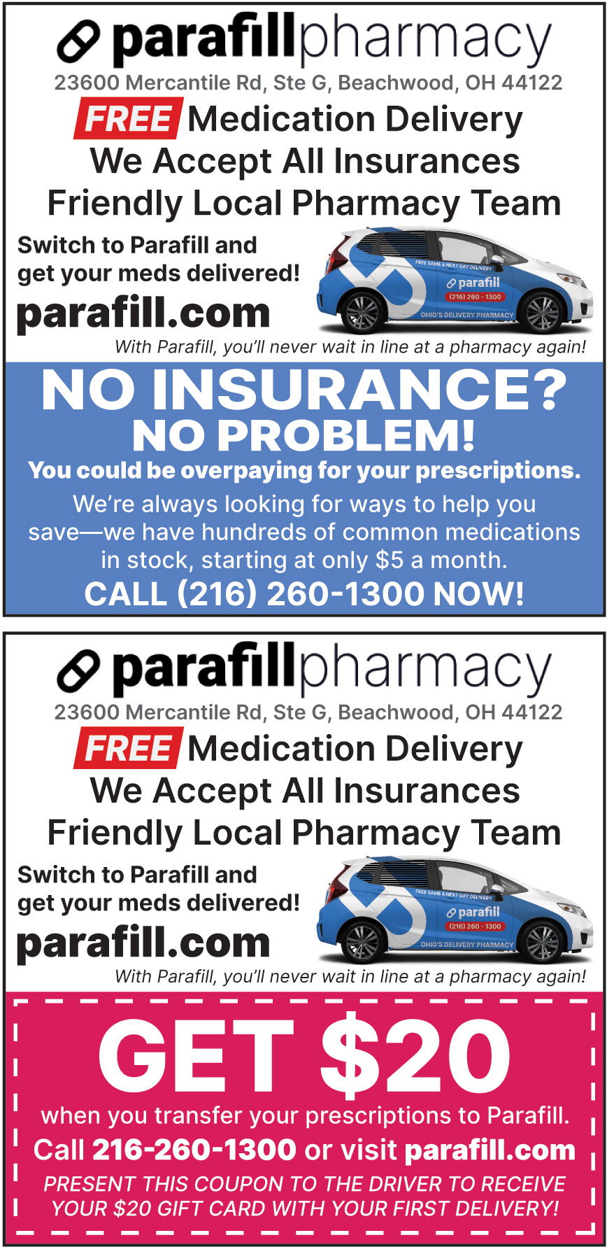 PARAFILL PHARMACY