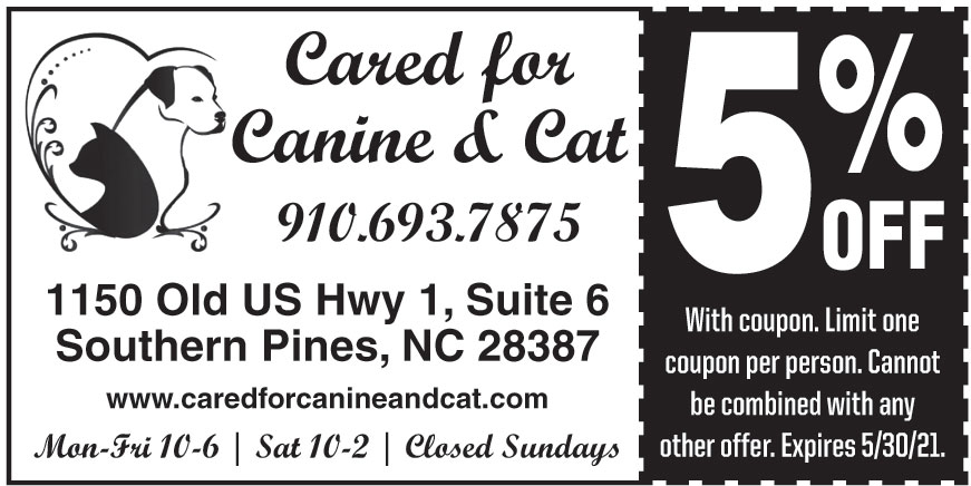 CARED FOR CANINE AND CAT