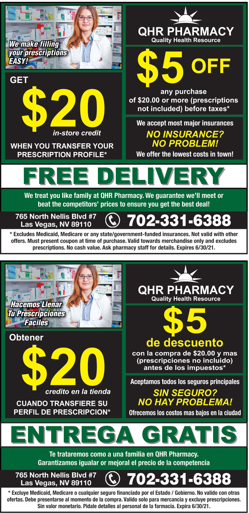 QHR PHARMACY