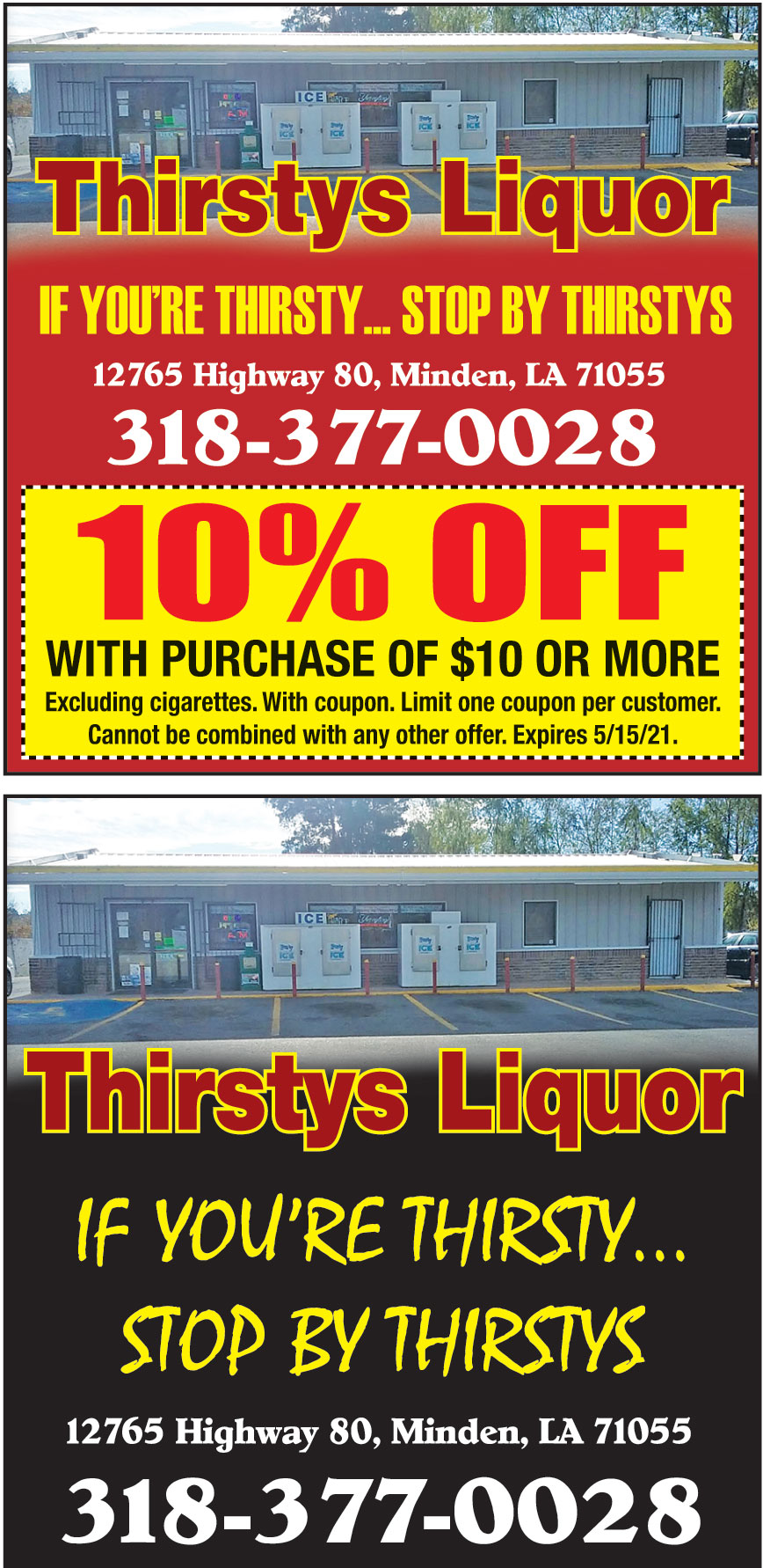 THIRSTYS LIQUOR