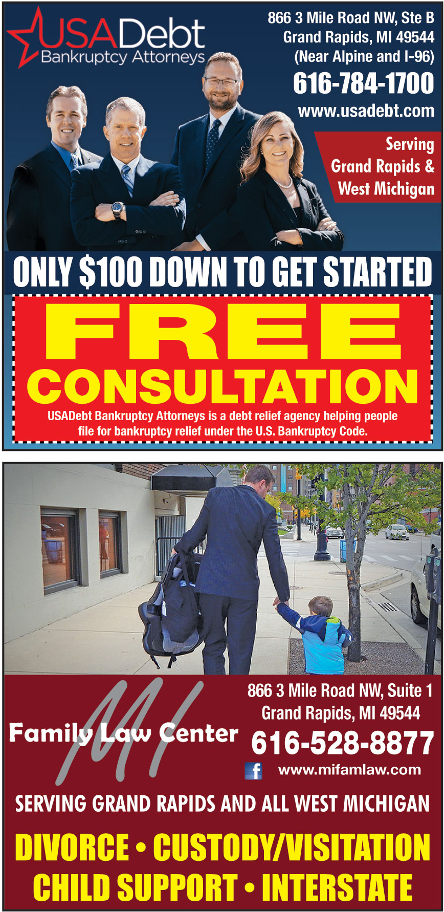 USADEBT BANKRUPTCY ATTORN