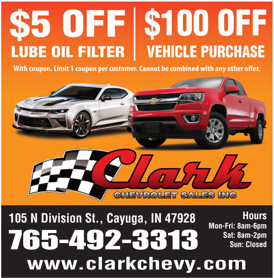 CLARK CHEVROLET SALES