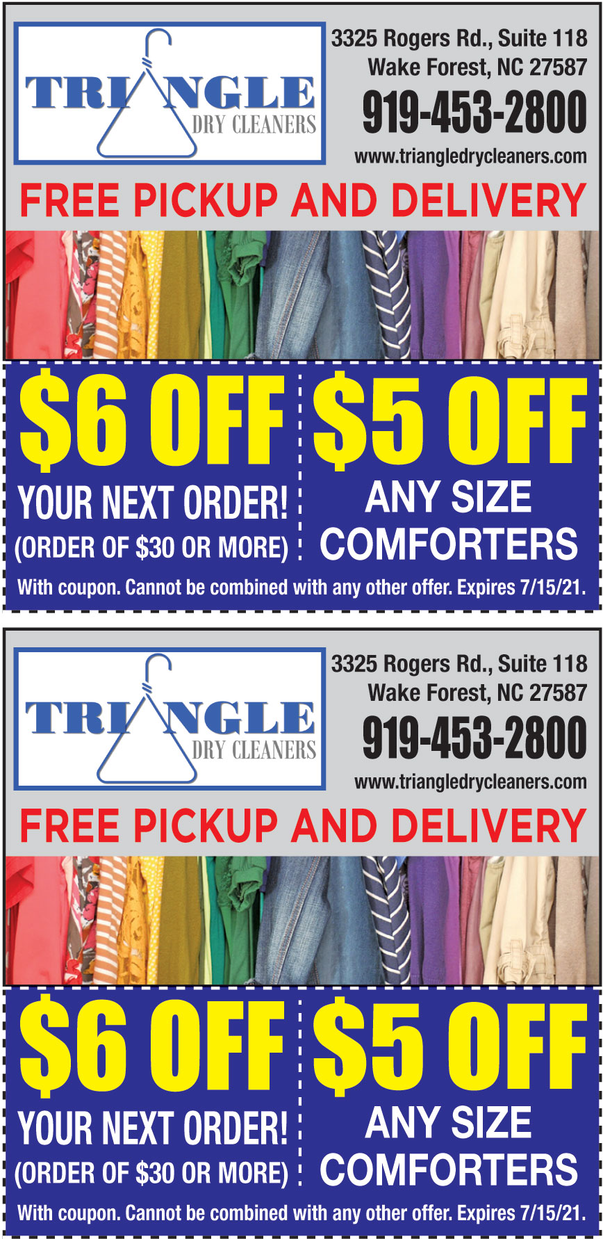 TRIANGLE DRY CLEANERS