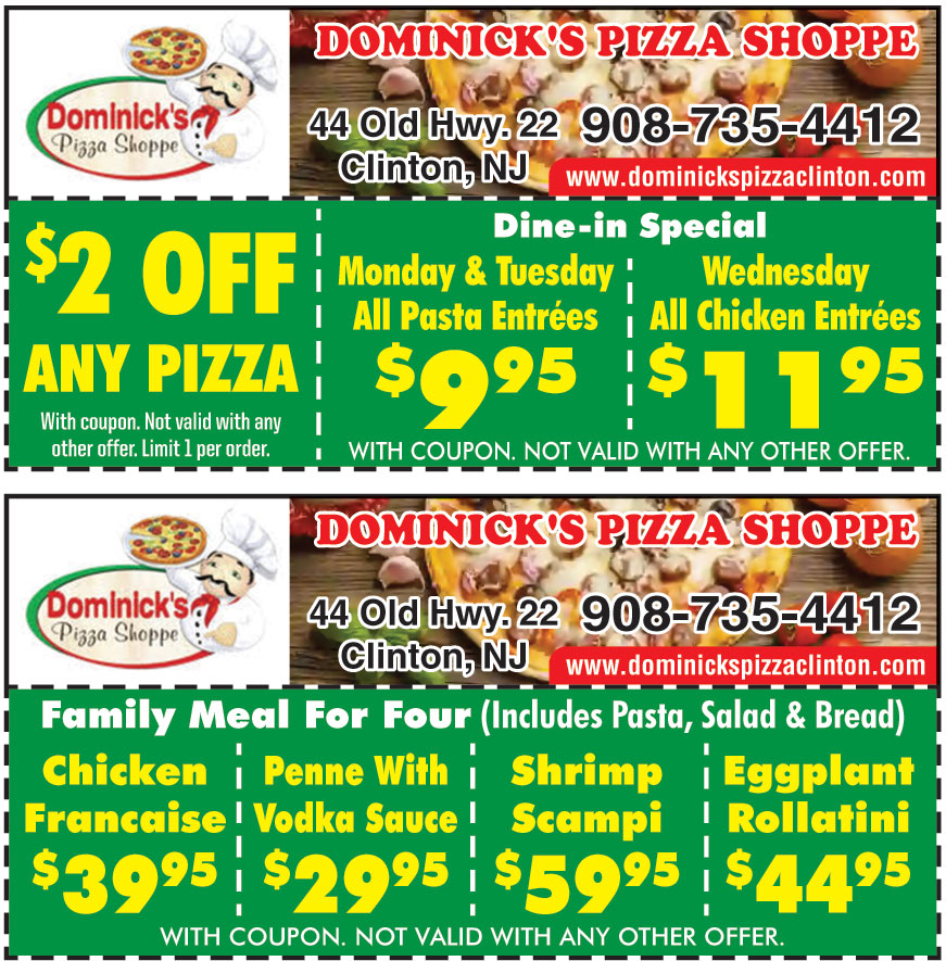 2 OFF ON ANY PIZZA Online Printable Coupons USA Local Free