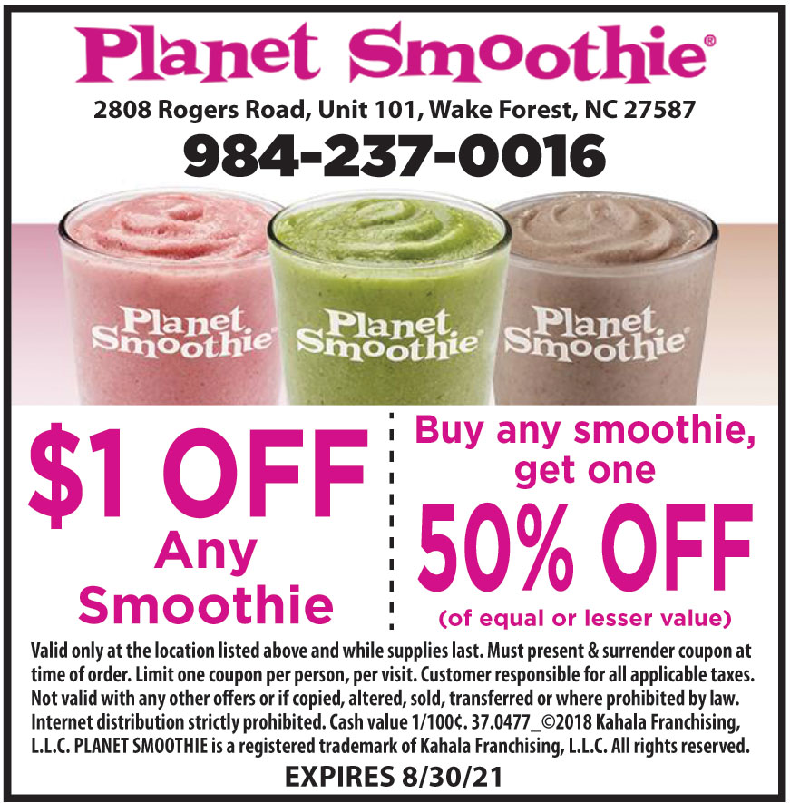 1 OFF ON ANY SMOOTHIE Online Printable Coupons USA Local Free Printable Shopping Coupons