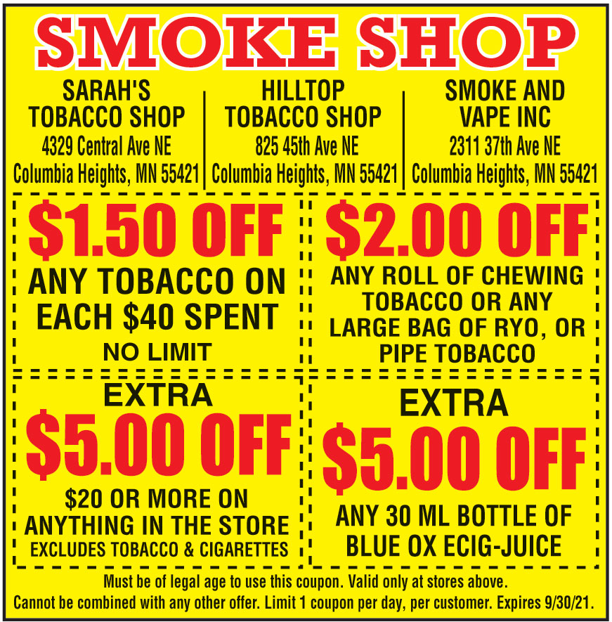 1.50 OFF ANY TOBACCO ON EACH 40 SPENT Online Printable Coupons USA