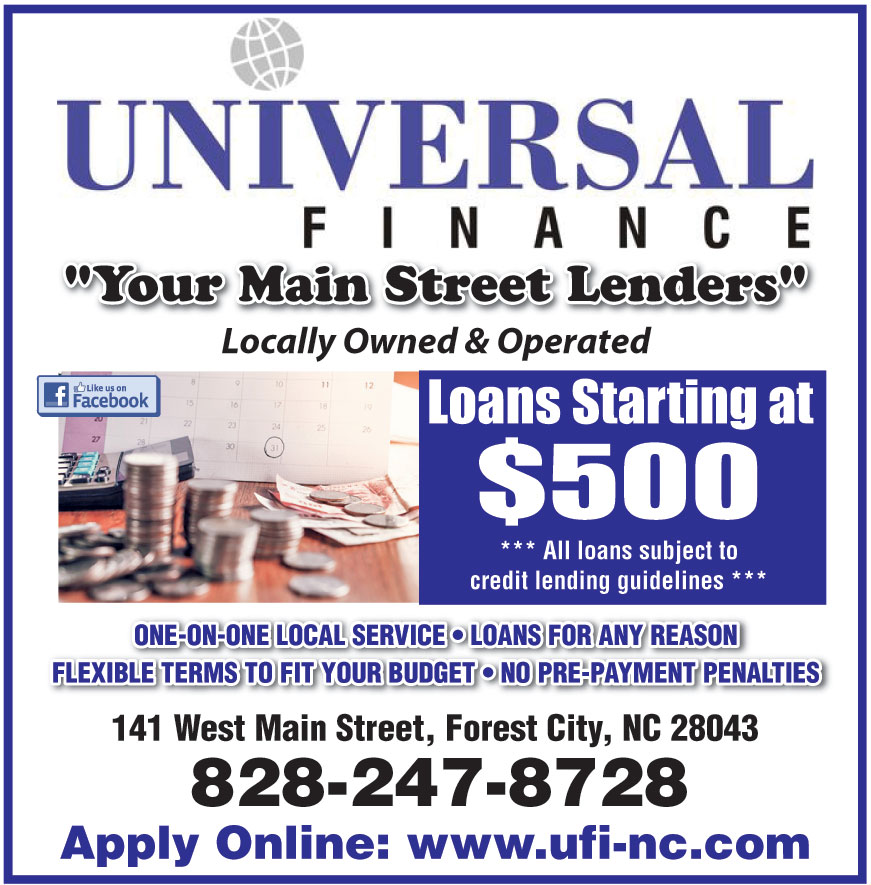 UNIVERSAL FINANCE