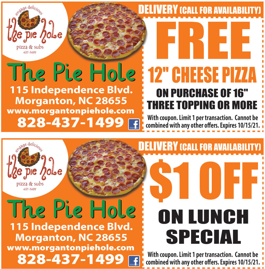 FREE 12" CHEESE PIZZA ON PURCHASE OF 16" THREE TOPPING OR MORE Online