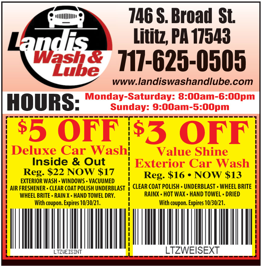 LANDIS WASH AND LUBE