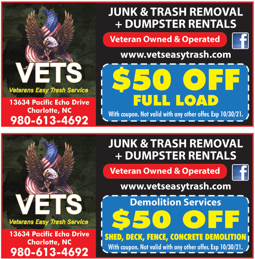 VETERANS EASY TRASH SERVI