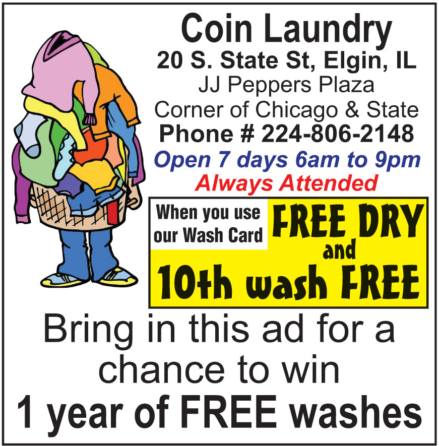 ELGIN COIN LAUNDRY AT