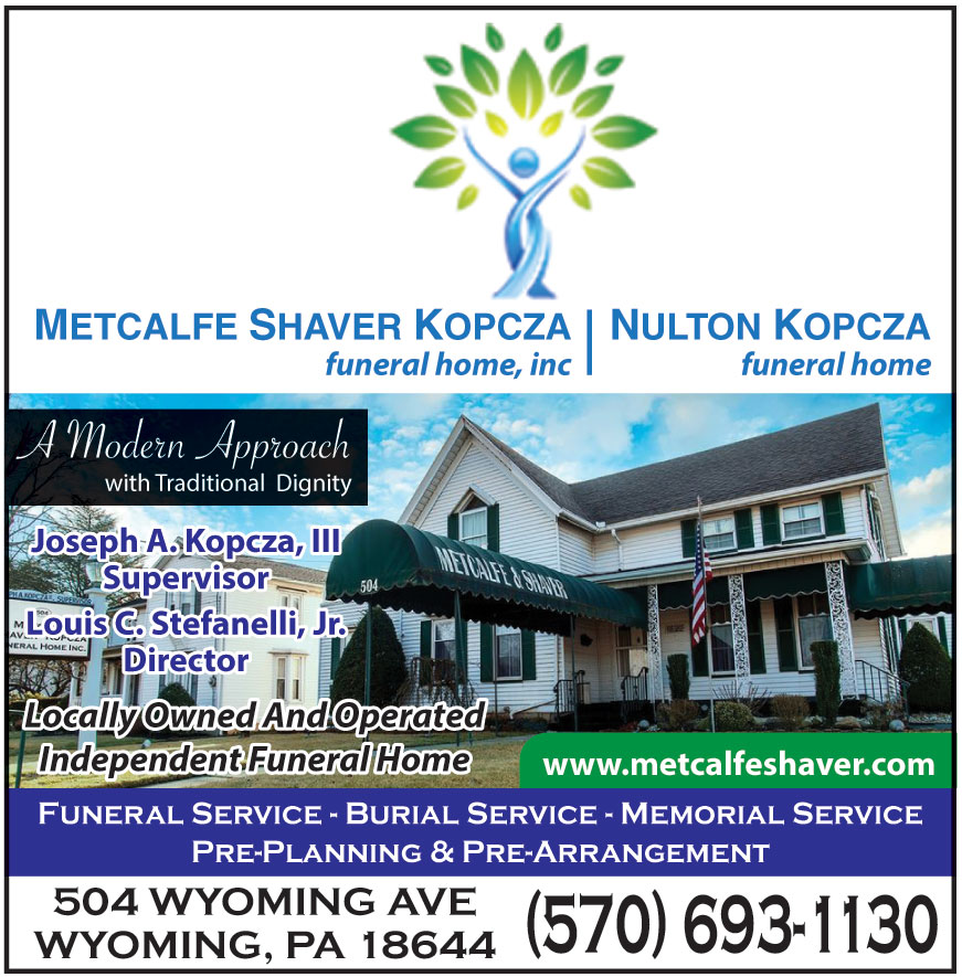 METCALFE SHAVER KOPCZA
